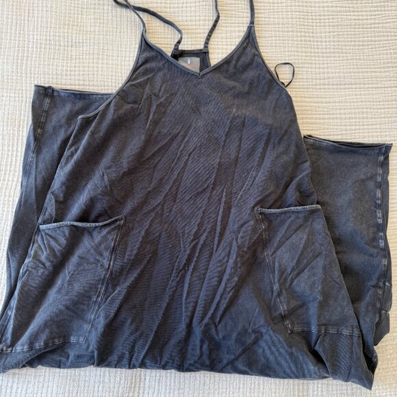 Free People - Hot Shot Onesie - Washed Black - XS - Picture 7 of 10